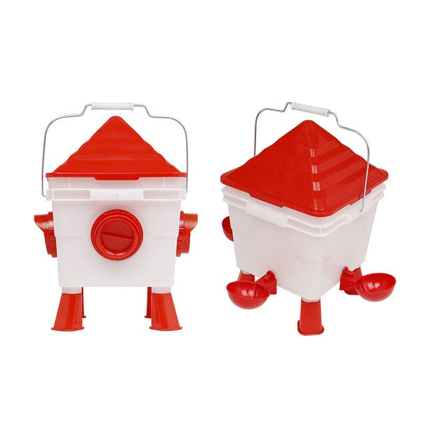 Set adapatoare 8.5L + hranitoare 6 KG