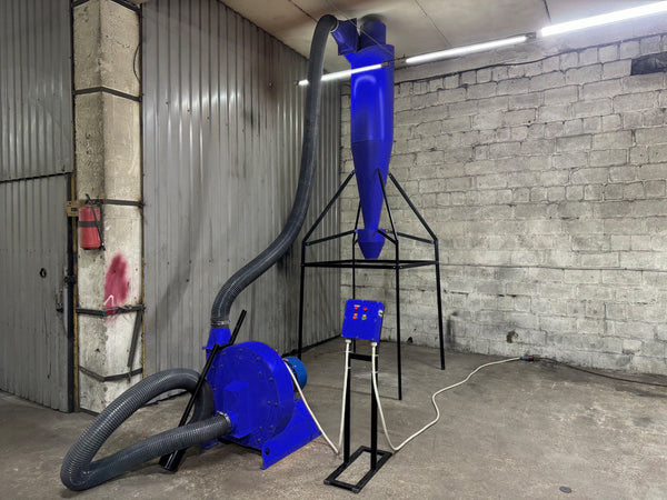 Moara cu aspiratie si ciclon pentru cereale DMZ 15