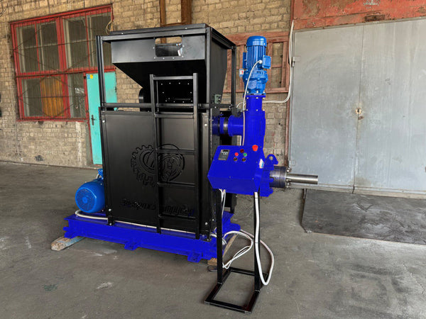 Presa de brichete mecanica cu impact