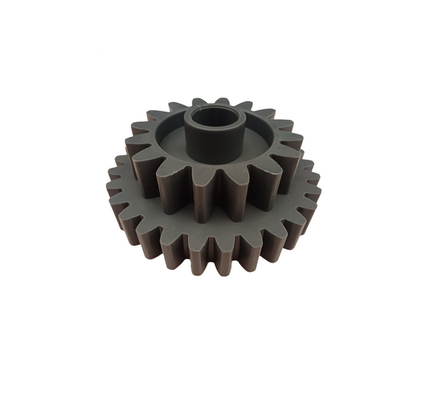 Piesa de schimb 1x PINION dublu dintat pentru desciorchinator model TM-007