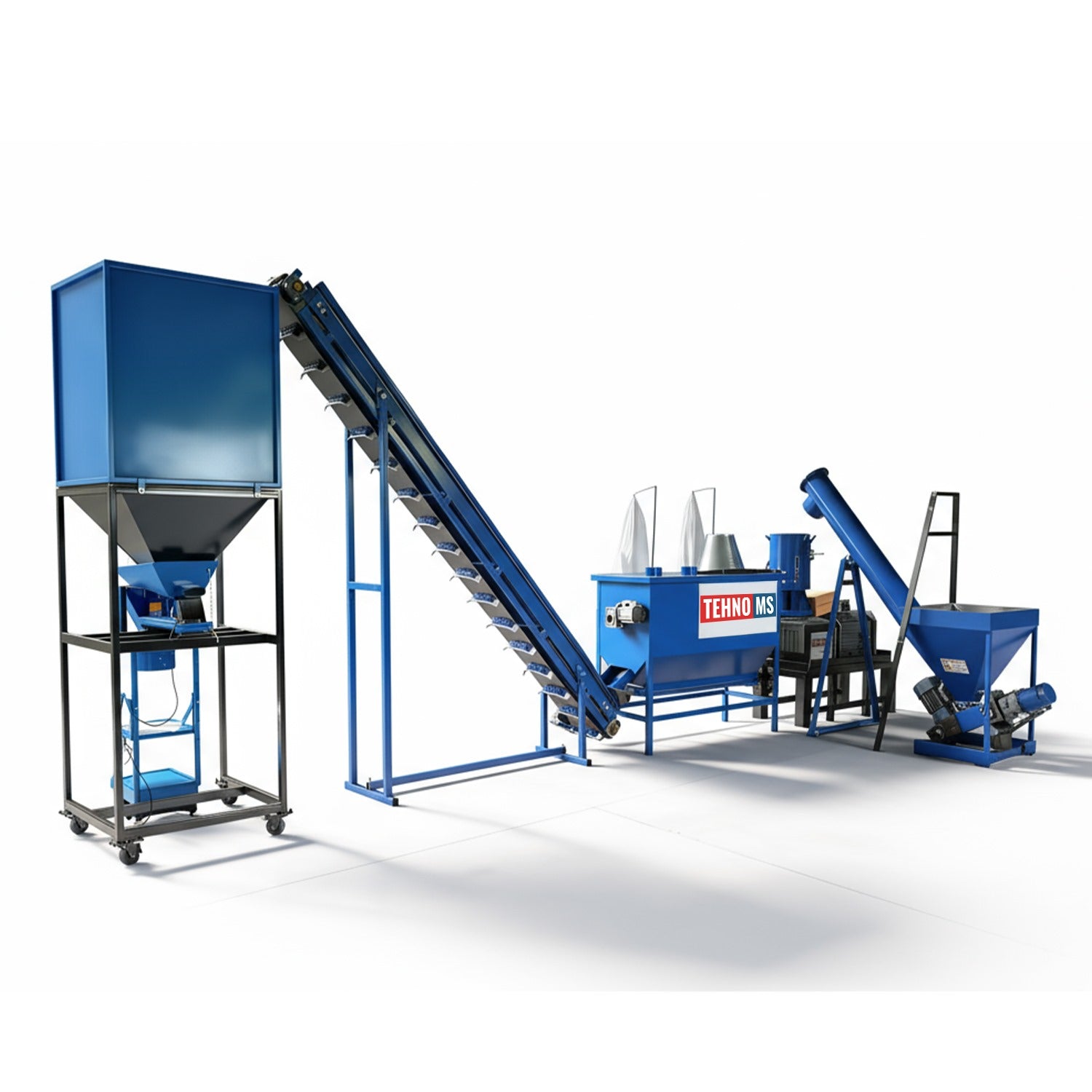 Linie de producție peleți de 350 kg/oră