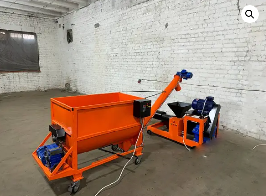 Linie pentru producerea brichete din deseuri PBE 200 S