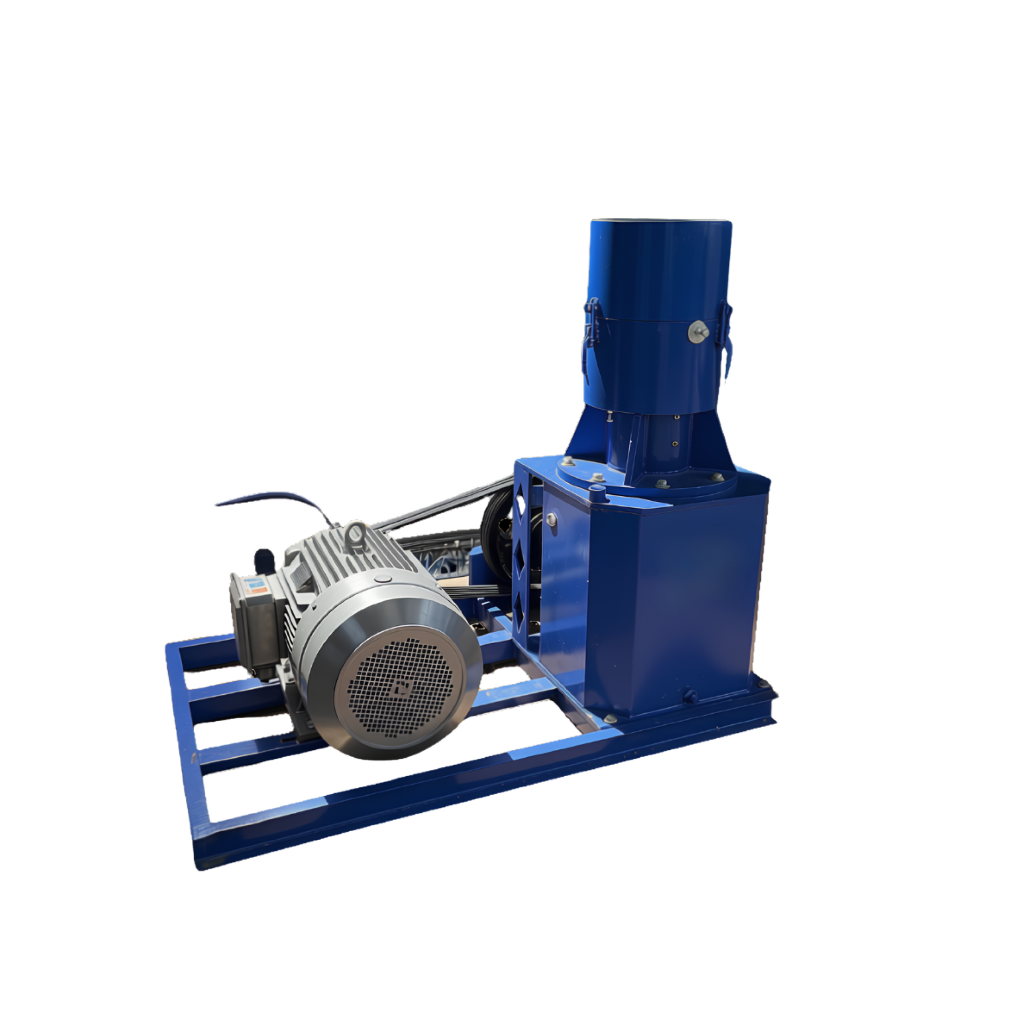 Granulator de furaje KL-300 cu motor de 22 kW și capacitate de 700 kg pe oră