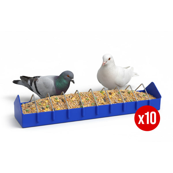 Hranitoare pasari, porumbei 80 cm -SET 10 buc