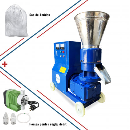 Presă de peleți PROFI MKL-225 cu motor electric de 7,5 kW